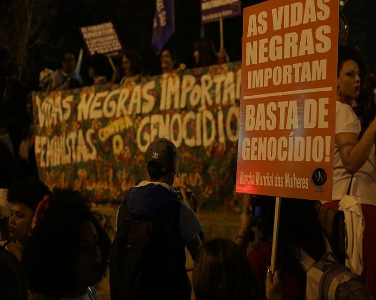 cartaz vidas negras importam